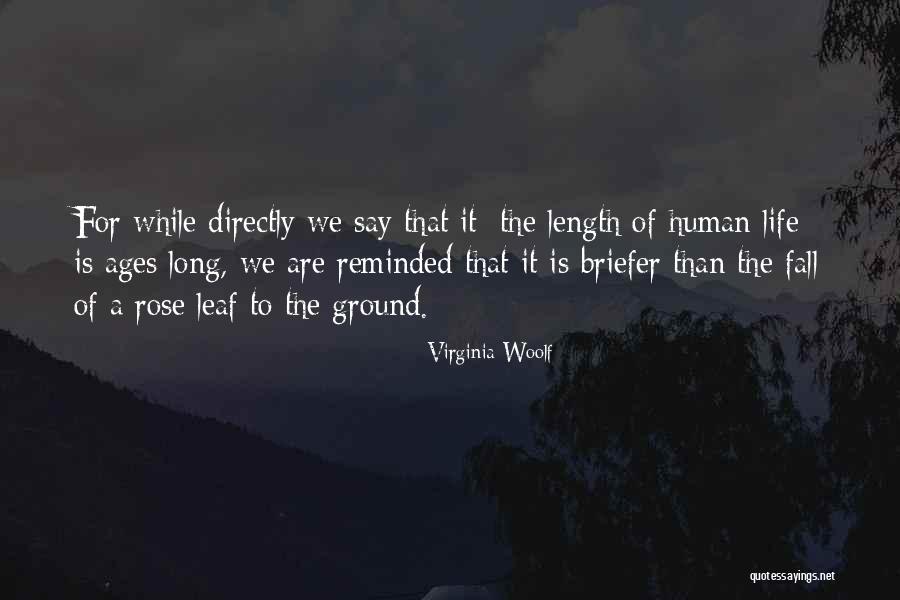 Directly Quotes By Virginia Woolf