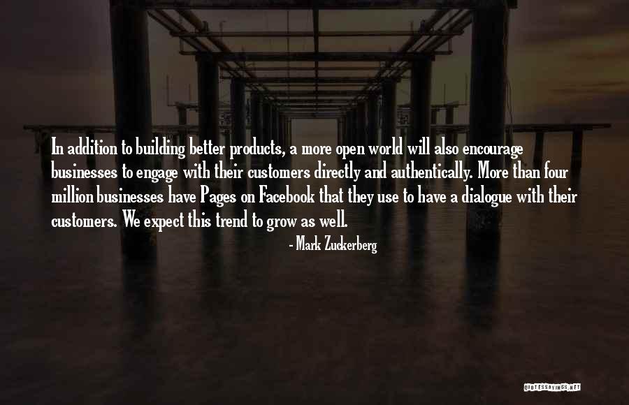 Directly With Customers Quotes By Mark Zuckerberg Directly With Customers Quotes By Mark Zuckerberg