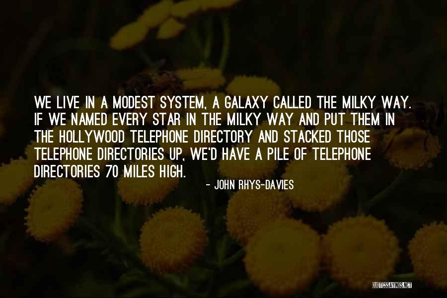 Directories Quotes By John Rhys-Davies Directories Quotes By John Rhys-Davies