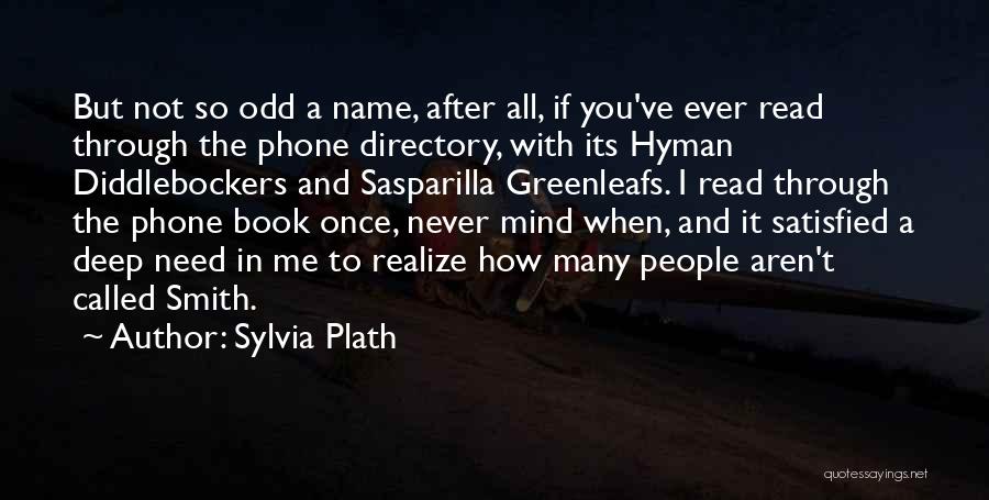 Directory Quotes By Sylvia Plath