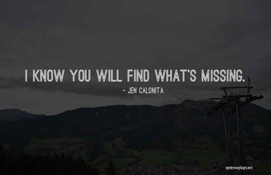 Dirglielo Quotes By Jen Calonita