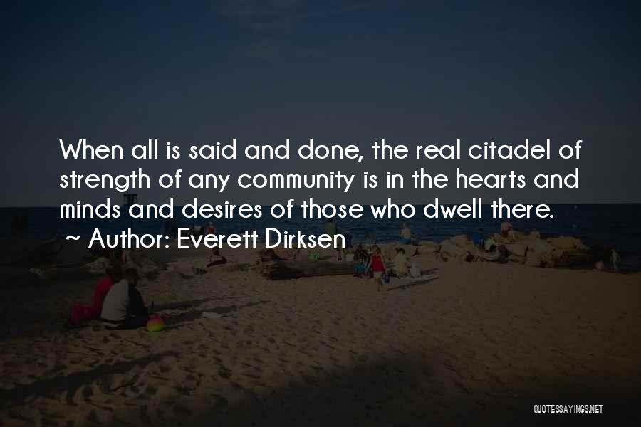 Dirksen Quotes By Everett Dirksen