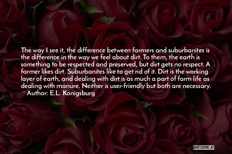 Dirt Quotes By E.L. Konigsburg
