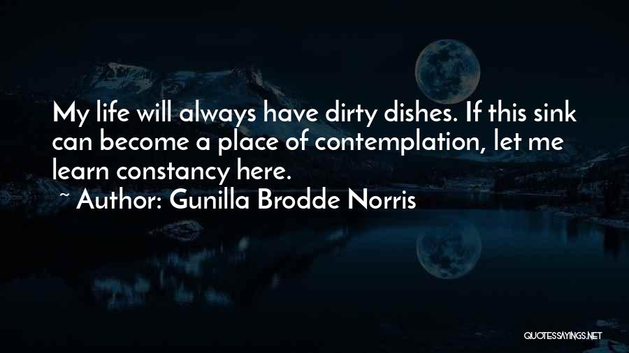Dirty Dishes Quotes By Gunilla Brodde Norris