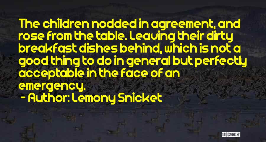 Dirty Dishes Quotes By Lemony Snicket