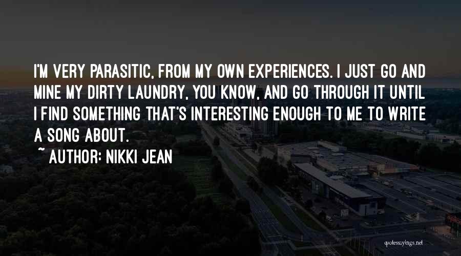 Dirty Laundry Quotes By Nikki Jean