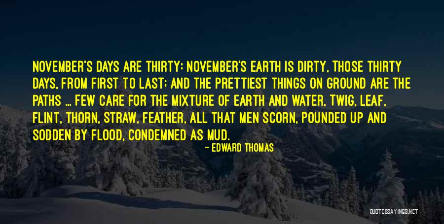 Dirty Thirty Quotes By Edward Thomas