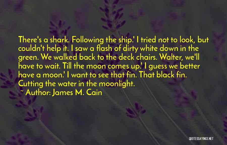 Dirty Water Quotes By James M. Cain