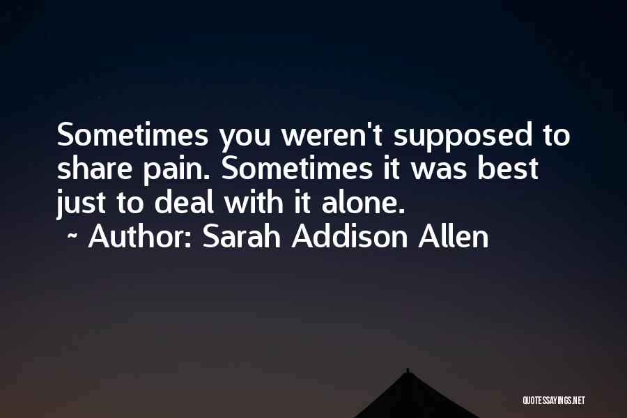 Dis Jokes Quotes By Sarah Addison Allen