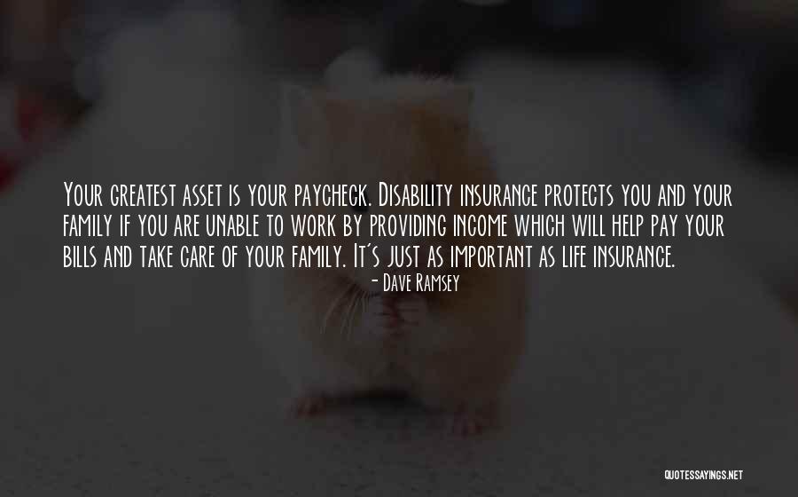 Disability Insurance Quotes By Dave Ramsey