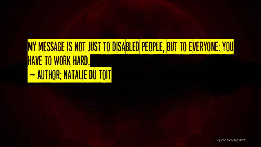 Disabled Quotes By Natalie Du Toit