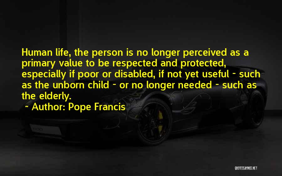 Disabled Quotes By Pope Francis