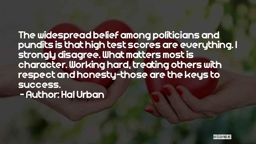 Disagree Respect Quotes By Hal Urban