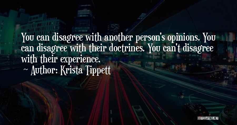 Disagree With Life Quotes By Krista Tippett