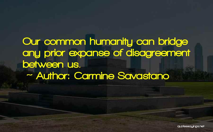 Disagreement Quotes By Carmine Savastano