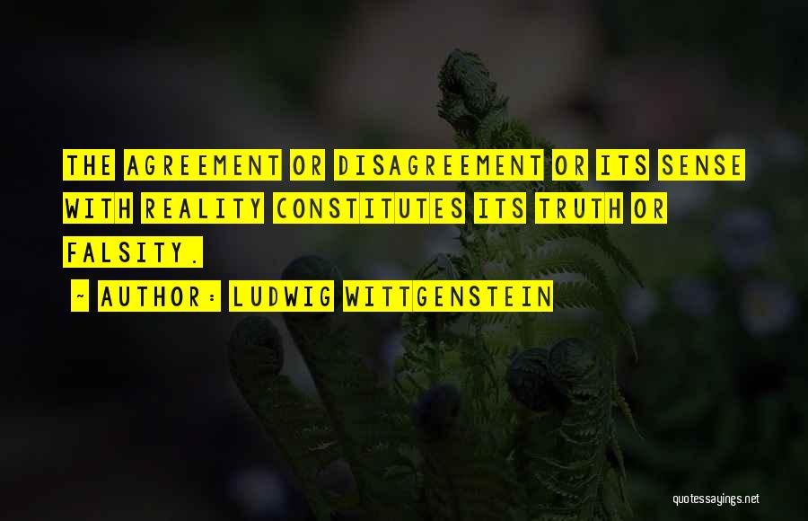 Disagreement Quotes By Ludwig Wittgenstein