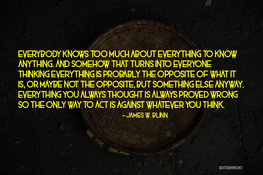 Disallowed Ftb Quotes By James W. Blinn Disallowed Ftb Quotes By James W. Blinn