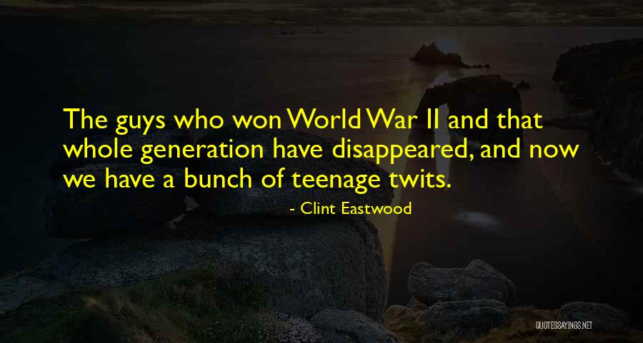 Disappeared Quotes By Clint Eastwood Disappeared Quotes By Clint Eastwood