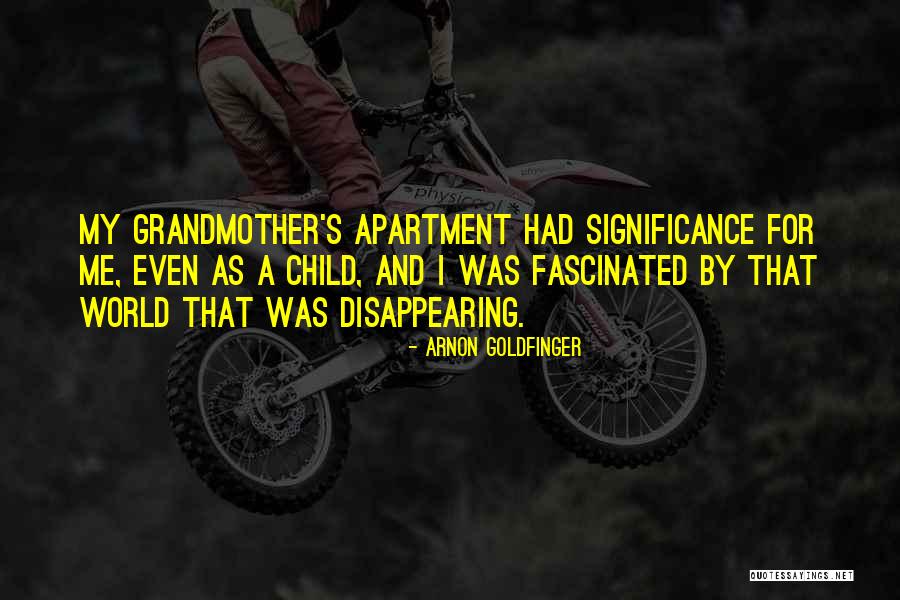 Disappearing From The World Quotes By Arnon Goldfinger Disappearing From The World Quotes By Arnon Goldfinger