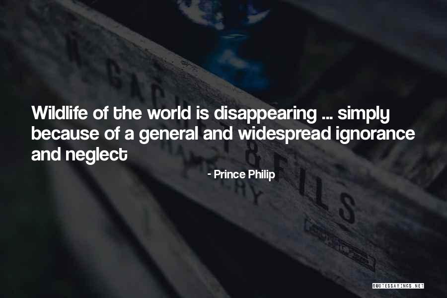 Disappearing From The World Quotes By Prince Philip Disappearing From The World Quotes By Prince Philip