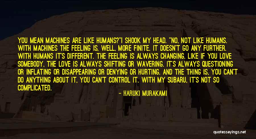 Disappearing Love Quotes By Haruki Murakami