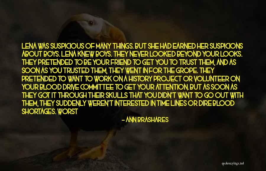 Disappointed Friends Quotes By Ann Brashares Disappointed Friends Quotes By Ann Brashares