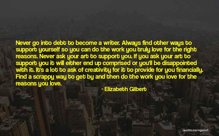 Disappointed Love Quotes By Elizabeth Gilbert