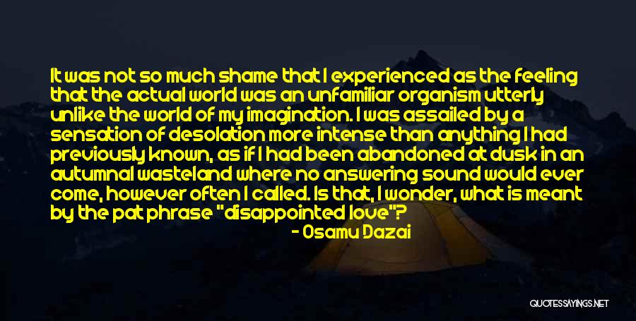 Disappointed Love Quotes By Osamu Dazai Disappointed Love Quotes By Osamu Dazai