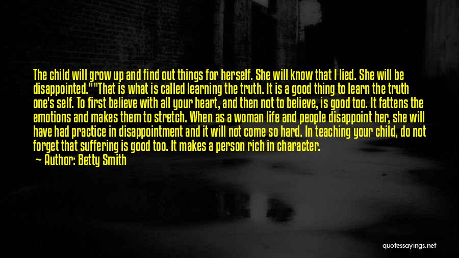 Disappointed With Her Quotes By Betty Smith