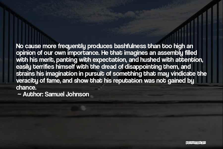 Disappointing Quotes By Samuel Johnson