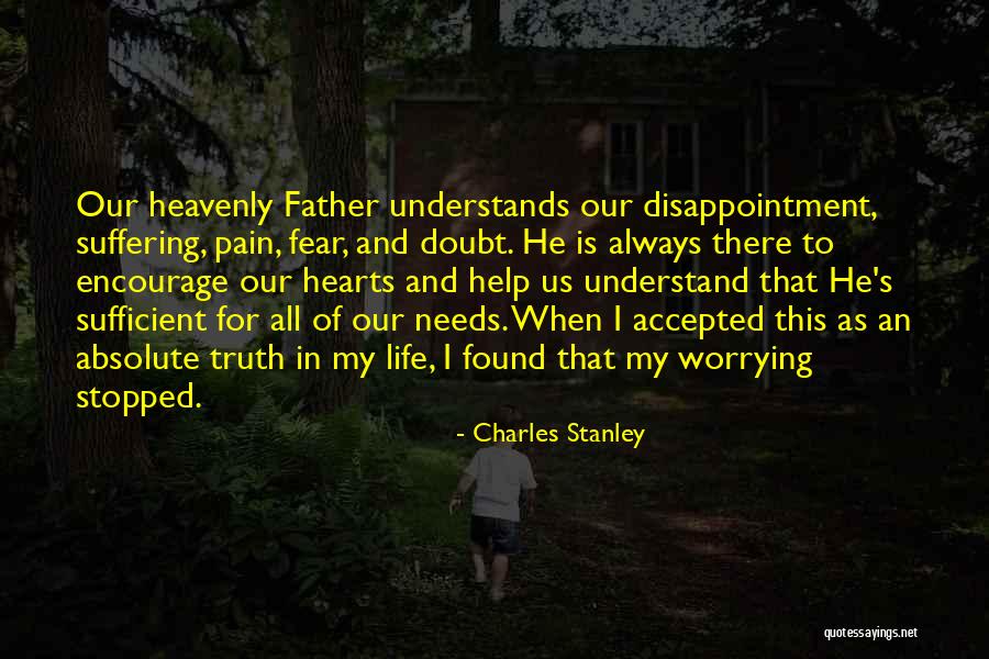 Disappointment And God Quotes By Charles Stanley