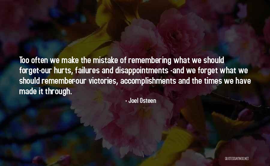 Disappointment And Hurt Quotes By Joel Osteen Disappointment And Hurt Quotes By Joel Osteen