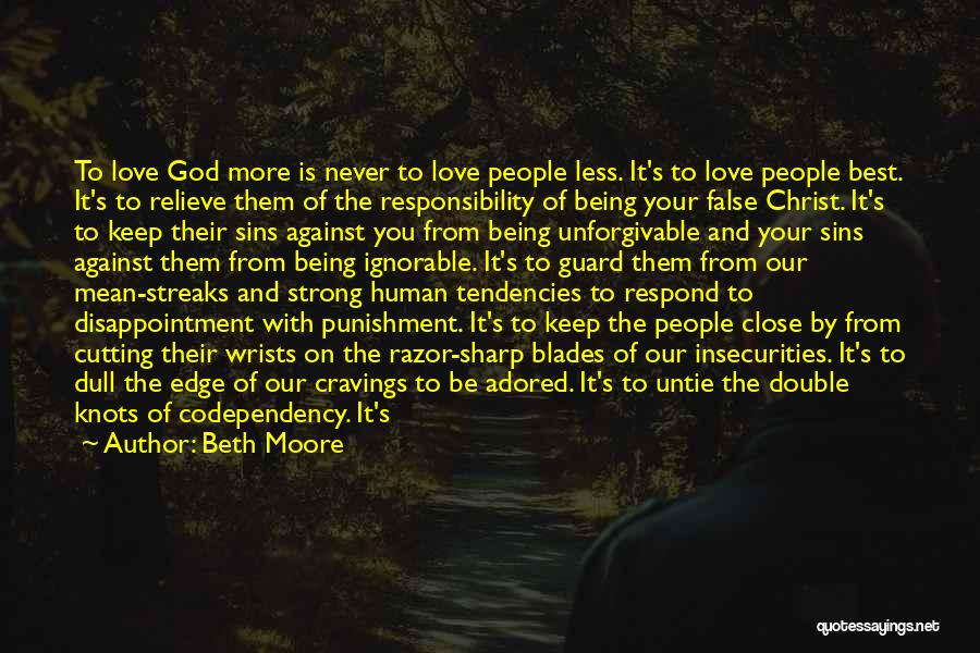 Disappointment And Love Quotes By Beth Moore