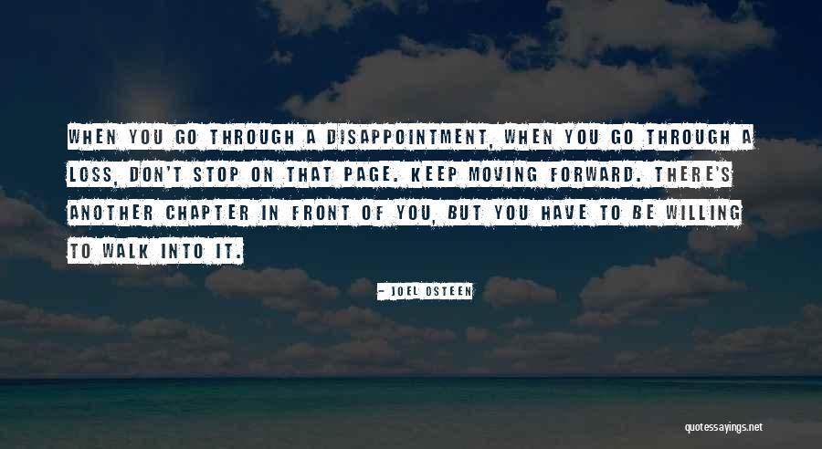 Disappointment And Moving On Quotes By Joel Osteen