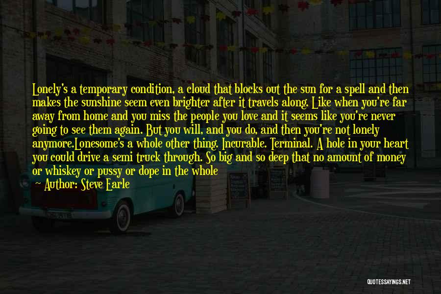 Disappointment From Love Quotes By Steve Earle