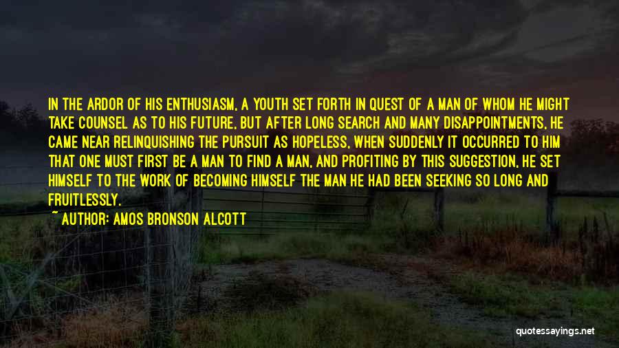 Disappointment In Him Quotes By Amos Bronson Alcott