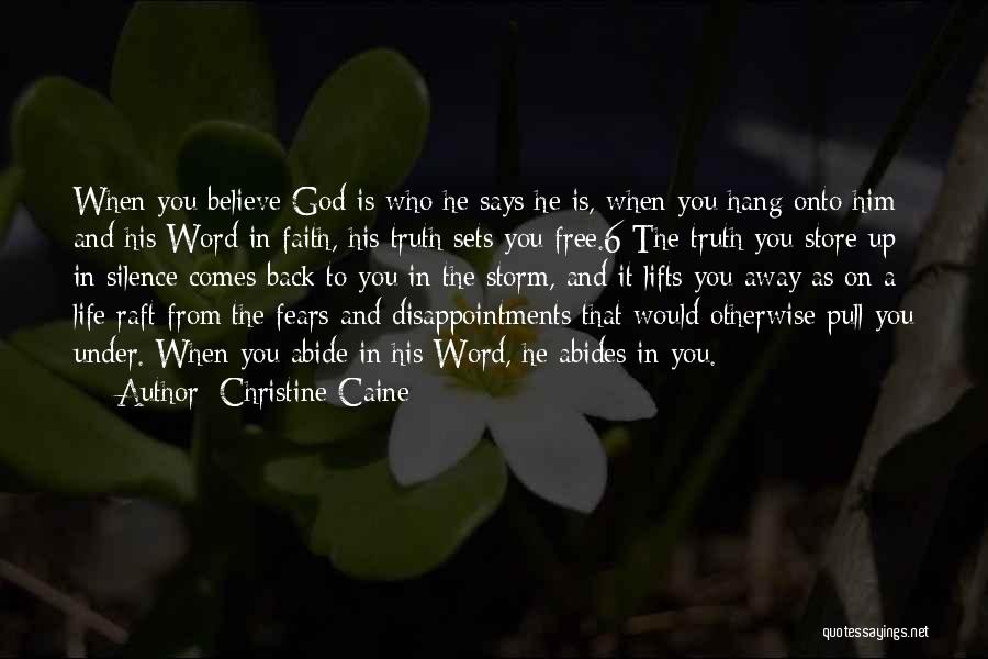 Disappointment In Him Quotes By Christine Caine