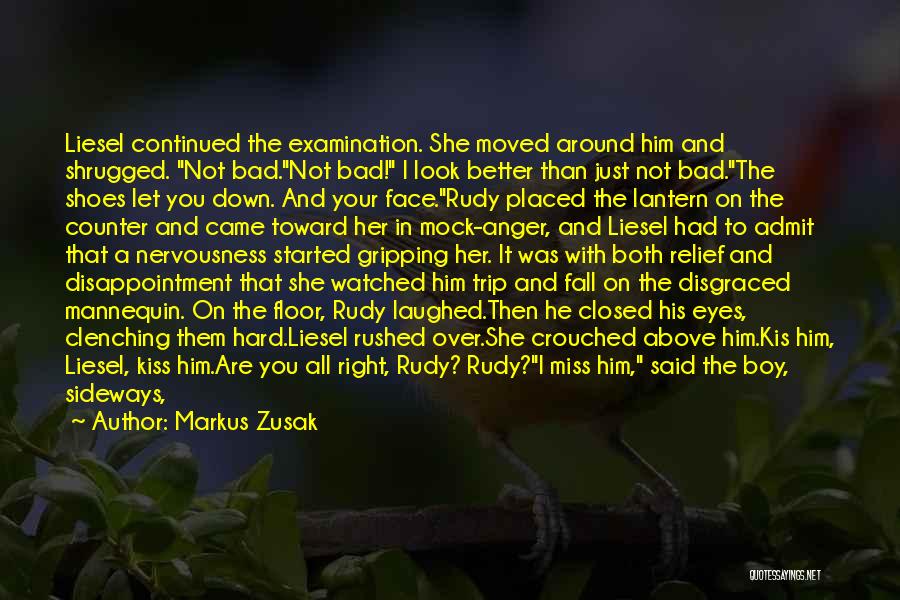 Disappointment In Him Quotes By Markus Zusak