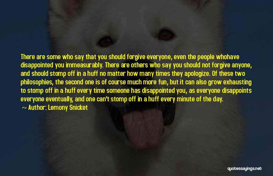 Disappointment In Others Quotes By Lemony Snicket