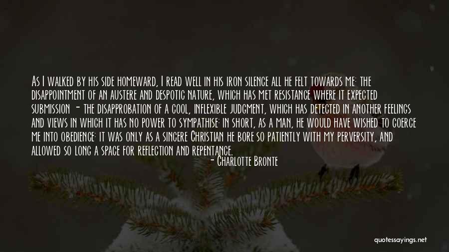 Disappointment Short Quotes By Charlotte Bronte