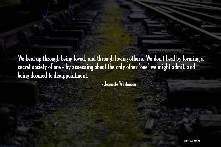 Disappointment To Others Quotes By Jeanette Winterson