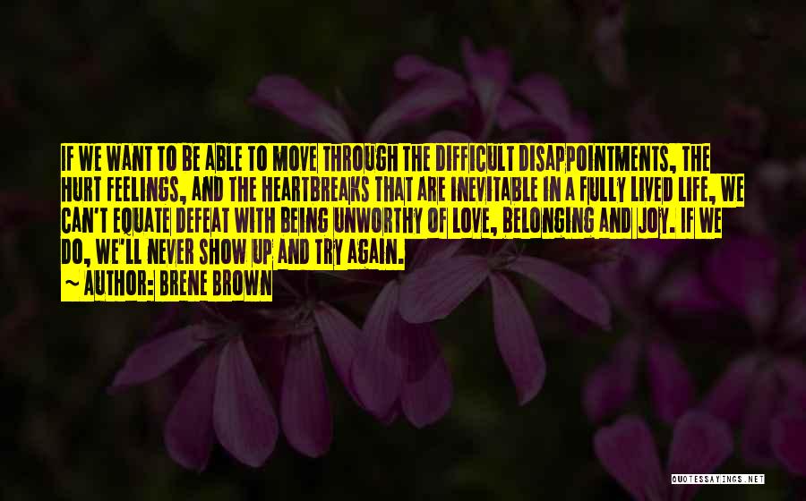 Disappointments In Life Quotes By Brene Brown
