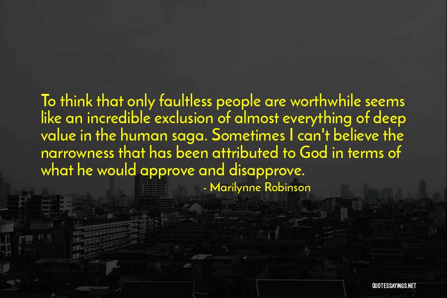 Disapprove Of Quotes By Marilynne Robinson Disapprove Of Quotes By Marilynne Robinson