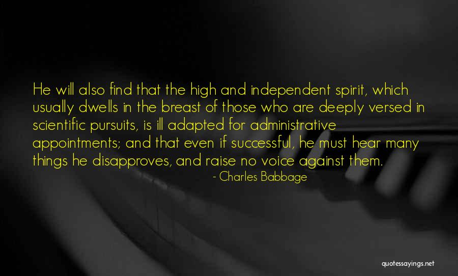 Disapproves Quotes By Charles Babbage Disapproves Quotes By Charles Babbage
