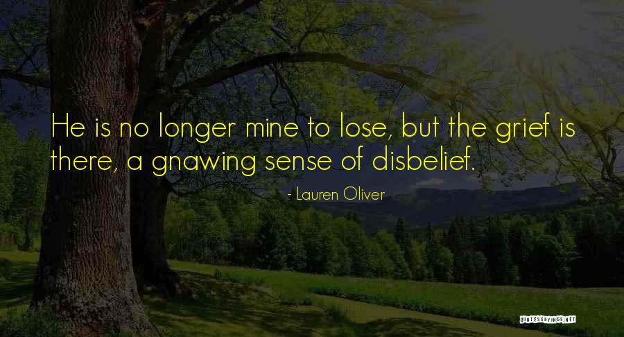 Disbelief Love Quotes By Lauren Oliver