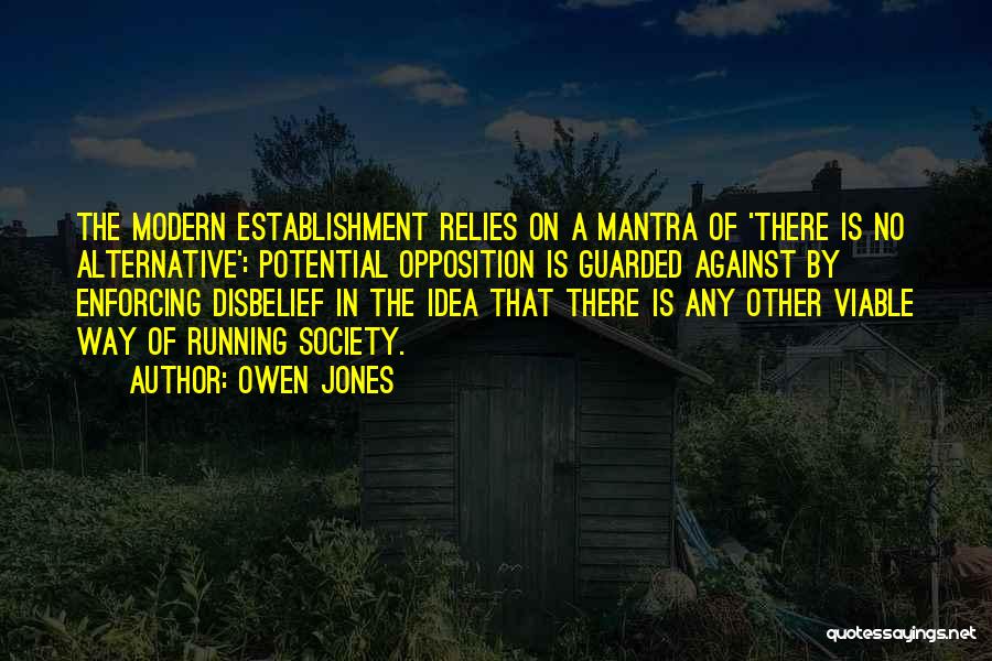 Disbelief Quotes By Owen Jones