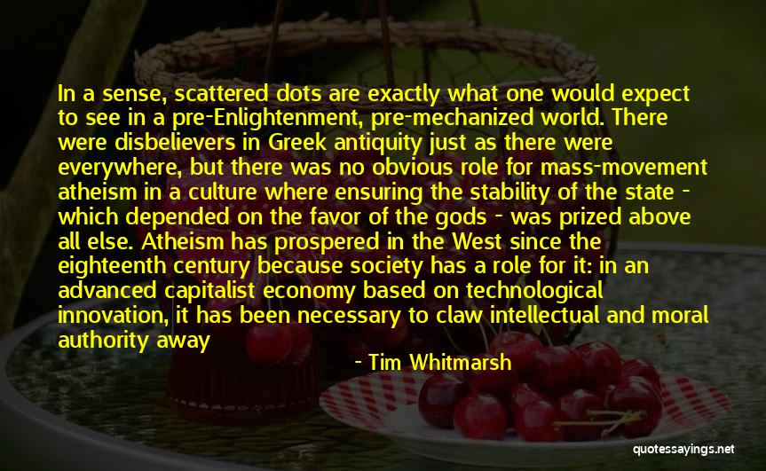 Disbelievers Quotes By Tim Whitmarsh