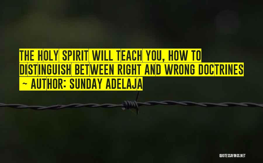 Discerning Spirit Quotes By Sunday Adelaja