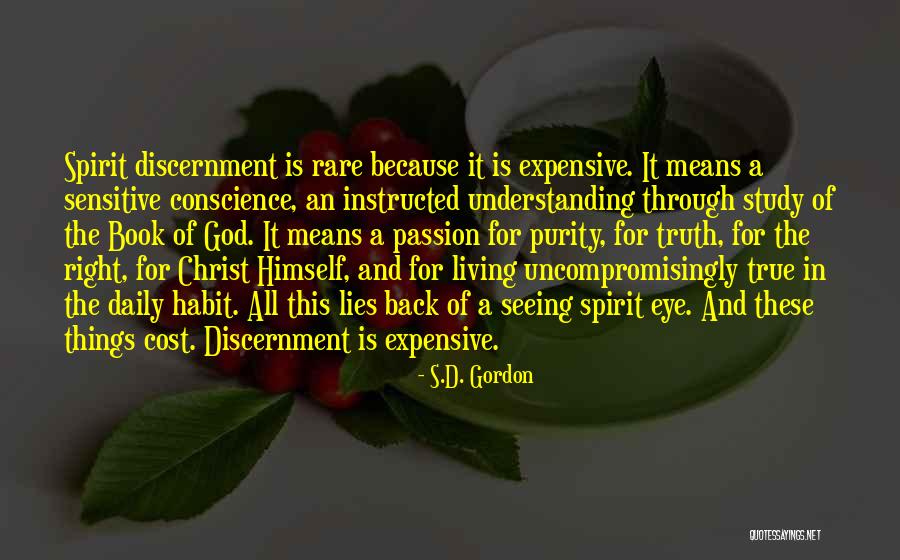 Discernment From God Quotes By S.D. Gordon Discernment From God Quotes By S.D. Gordon