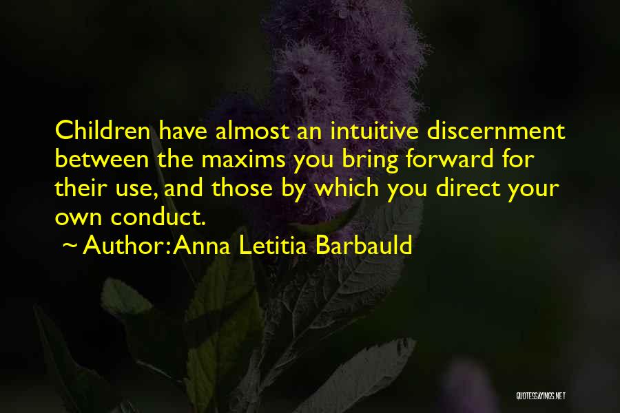 Discernment Quotes By Anna Letitia Barbauld